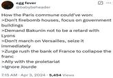 A "How Hitler Could've Won" parody about the Paris Commune