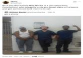 A "quote tweet":https://knowyourmeme.com/memes/quote-retweets-qrts of a William Banks "tweet":https://knowyourmeme.com/memes/sites/twitter-x that informed others of his eight-month prison sentence given to him for allegedly stealing and throwing out pro-Israel, Zionist signs in Connecticut. Banks went viral for his arrest and a series of videos and photos taken within the prison.
