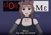 dog Με HITSUJI GOODS Mitsu dog TiMe 555-WOOF 5