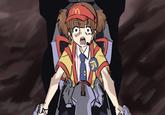 X user @fusazakura_ posted a redrawn version of the classic "Neon Genesis Evangelion":https://knowyourmeme.com/memes/subcultures/neon-genesis-evangelion_ anime scene in which Shinji is desperate inside the EVA unit, replacing the character with a McDonald’s Japan worker.