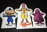 BIG MAC Zonald MC Donald GRIMACE