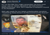 January 2nd, 2025 post by @JasonBassler1 The suspect in the Las Vegas Cybertruck explosion was identified as Matthew Livelsberger, listed on LinkedIn as an "Operations Director and Intelligence Manager with Special Forces experience." Several internet users expressed suspicion that a Green Beret Army personal