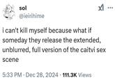 An Arcane fan finds a new reason to live.