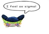 A Cell version of the I Feel So Sigma meme.