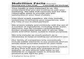 Nutrition Facts (Average) Serving size 1 bar (37g) 4 servings per package Your health is very important to us. We understand that you are trusting us with your wellbeing. We take that seriously and we take reasonable steps to provide you with satisfaction in your food choices. Like most snack suppliers, we may include sweetness to enhance your experience, with the help of our trusted partners. We ensure satiety and continuity with the aid of a number of ingredients, including fresh water, albumins, low-fat complex carbohydrates, limited unsaturated lipids with E-somer fatty acids and other items suited to these purposes. We only include as much sodium as is necessary to keep providing our product to you. Our family of companies only consciously include edible elements in our products and we would never purchase toxins for your food. We may change the ingredients of this product at any time and post any changes to our website, so you should refer back to our website on a regular basis to ensure this product is still right for you. Katharine Kemp 2019