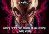 Vegeta fuming image macro to comment on the _"Solo Leveling":https://knowyourmeme.com/memes/subcultures/solo-leveling-only-i-level-up_  season 2 anime premiere. 