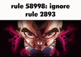 rule 58998: ignore rule 2893