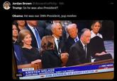 Jordan Brown @JBrownForPhilly • 19h Trump: So he was also President? Obama: He was our 39th President, yup mmhm VOICE OF KRISTEN WELKER NBC NEWS 0:05 NBC NEWS MODERATOR, "MEET THE PRESS" THE FUNERAL OF JIMMY CARTER LIVE