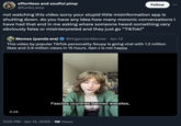 Twitter user @funko_wop reacted negatively to "Soupytime's 'Fascist Countries Ban Websites' TikTok," a "viral video":https://knowyourmeme.com/memes/viral-videos posted by "TikToker":https://knowyourmeme.com/memes/sites/tiktok @soupytime where she characterizes the "United States":https://knowyourmeme.com/memes/cultures/united-states-of-america government's push to "ban TikTok":https://knowyourmeme.com/memes/events/united-states-tiktok-ban as emblematic of it's "fascist" tendencies. 
