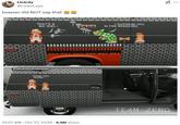 A tweet sharing a custom "Super Mario Bros.":https://knowyourmeme.com/memes/subcultures/super-mario van depicting NES-era Mario fighting Bowser. Bowser yells, "I outrank you, in this scenario." Mario yells, "That's A' Ma' Girl." When the van door opens, it shows Mario face-to-face with Peach as she says, "Thank you, Mario." The tweet reads, "bowser did NOT say that 😭😭."
