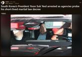 South Korea showing how it's done. Locked his ass up within 30 days. Reddit post about the South Korean President Yoon Suk Yeol's Arrest.