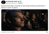 Korea took like a month to do what America still hasn't done in over 4 years BLOODLINE SAGA @Rockstar82vansh - Follow Korea took like a month to do what America still hasn't done in over 4 years 9:04 PM - Jan 14, 2025