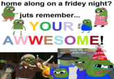 Apu Apustaja version of the Home Along on a Fridey Night meme