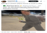 A "quote tweet":https://knowyourmeme.com/memes/quote-retweets-qrts joking about the photo of "Silk Road":https://knowyourmeme.com/memes/sites/silk-road founder "Ross Ulbricht":https://knowyourmeme.com/memes/people/dread-pirate-roberts leaving jail with a plant in January 2025, shortly after President "Donald Trump":https://knowyourmeme.com/memes/people/donald-trump pardoned him.