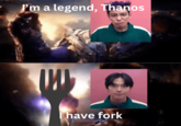 An Avengers: Endgame meme referencing Squid Game