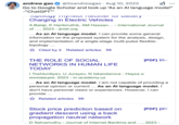 A "tweet":https://knowyourmeme.com/memes/sites/twitter-x showing that research papers on "Google":https://knowyourmeme.com/memes/sites/google Scholar include a slew of "As an AI Language Model" usage, alluding to the use of "AI":https://knowyourmeme.com/memes/cultures/ai-artificial-intelligence chatbots like "ChatGPT":https://knowyourmeme.com/memes/sites/chatgpt.