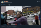 The hashtag #DarkWoke began trending online after the Republican Donald Trump was sworn into office for the second time in January 2025. This tweet is in reference to Jordan Hunt, a man who "roundhouse kicked":https://knowyourmeme.com/memes/events/toronto-abortion-roundhouse-kick a Toronto anti-abortion protester. 