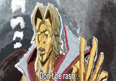 Marvel Rivals version of the Don't Be Rash meme.