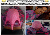"When Having A Bad Day, Remember You're Not This Guy" - the ultimate comedic consolation prize, proving no matter how bad your day is, you're not getting an atomic wedgie.

The Wedgie Evolution: 
From light blue to tighty whities, and now... PINK PANTIES. Rishi isn't just recognized as a survivor of advanced fabric-tearing-over-the-face atomic wedgies, he is becoming globally recognized as the ATOMIC WEDGIE GUY.

Meme Breakdown:
In three panels, Rishi's journey unfolds: first, his angelically innocent smile, completely unaware of the impending doom. Then, Rishi’s pink panties transform from innocent clothing to a entire face-consuming weapon of mass humiliation. The waistband stretches with nuclear-level force, completely engulfing his face, revealing a wedgie trajectory so extreme it defies human anatomy and basic dignity.

Pain Meets Comedy:
The three panels capture the perfect storm of embarrassment: Rishi goes from a confident 24-year-old to a living atomic wedgie meme legend in seconds. His blissful unawareness collides with the brutal reality of physics, turning his underwear into a full-face mask that obliterates any remaining shred of dignity. And just like that, he becomes the atomic wedgie legend.

Pro Tip: When feeling suffocated in everyday life just make sure it’s not by your own underwear🩲💥🤯

When physics meets fashion, Rishi rewrites the laws of human suffering.

Follow @rishiramsingh1 for more 😂
