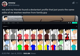 snoozy @SirSnoozy me and my friends found a deviantart profile that just posts the same edits of mr washee washee from family guy washeewashee Watchers 46 Deviations 243 Page Featured v ar (B 8:30 PM - Jan 4, 2025 - 960.6K Views