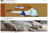 Post humorously subverting the Michelangelo at 26, Bernini at 23 to make a joke about Hans Moleman from The Simpsons.