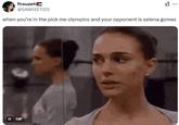firouzeh @SAWEEETLES XI when you're in the pick me olympics and your opponent is selena gomez II GIF