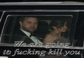 Meme featuring a "J.D. Vance":https://knowyourmeme.com/memes/jd-vance-portrait-edits edit alongside the words "We Are Going To Kill You."