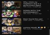 A JoJo's Bizarre Adventure redraw of the "mom found the yaoi" meme. The redraw is by X user @Amam64178874Nam.