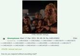 Anon gets triggered by Brian O'Conner.