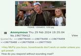 Anon gets a little vexed by Biff and needs an answer.