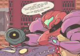 "Draw Samus being penetrated by Ridley's snoot." Delivery by davewaterfalls WOW! IT'S A GOOD THING I CARRY ALL THOSE ENERGY TANKS OR THIS MIGHT HAVE ACTUALLY KILLED ME... YOUR S------- NOW TURN AROUND, I'MMA REMODEL