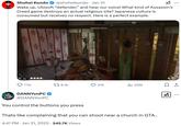 Shohei Kondo @shoheikondo • Jan 31 . Wake up, Ubisoft “defender,” and hear our voice! What kind of Assassin's Creed game destroys an actual religious site? Japanese culture is consumed but receives no respect. Here is a perfect example. Itatehyozu Shrine 7.7K 8.1K 31K 25M ធ DANNYonPC @DANNYonPC You control the buttons you press Thats like complaining that you can shoot near a church in GTA.. 4:41 PM · Jan 31, 2025 245.7K Views ✓ ༢ ...