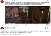 Shohei Kondo @shoheikondo • Jan 31 . Wake up, Ubisoft "defender," and hear our voice! What kind of Assassin's Creed game destroys an actual religious site? Japanese culture is consumed but receives no respect. Here is a perfect example. Q7.7K Mgs2master2 zu Shrine ... 8.1K 31K 25M ☐ 1 ☑ @mgs2master2 You literally control the buttons you press. If you decided to do that, that speaks more about you than the actual game. 5:02 PM Jan 31, 2025 · 265.7K Views •
