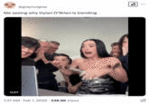 A "tweet":https://knowyourmeme.com/memes/sites/twitter-x about the Dylan O'Brien Twitter Video using a video of an excited "Katy Perry":https://knowyourmeme.com/memes/people/katy-perry.