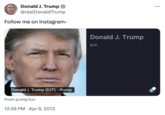 An old "tweet":https://knowyourmeme.com/memes/sites/twitter-x from the official X account of "U.S.":https://knowyourmeme.com/memes/cultures/united-states-of-america President "Donald Trump":https://knowyourmeme.com/memes/people/donald-trump linking to a "meme coin":https://knowyourmeme.com/memes/meme-coins on "Pump.fun":https://knowyourmeme.com/memes/sites/pumpfun.
