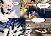 A meme showing Omega Shenron from "Dragon Ball":https://knowyourmeme.com/memes/subcultures/dragon-ball unable to kill Goku and Vegeta on a bus. The post reads, "I dreamed that Omega Shenron from Dragon Ball GT was unable to kill Goku and Vegeta while they were in a bus. This hurt him so much that he stopped being evil and became a teacher in my school."