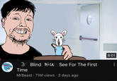תווך 3 Blind Mice See For The First Time MrBeast. 71M views - 3 days ago 8:01