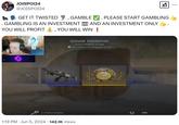 JOISPOI24 ✓ . @JOISPOI24 GET IT TWISTED GAMBLE , GAMBLING IS AN INVESTMENT • PLEASE START GAMBLING AND AN INVESTMENT ONLY YOU WILL PROFIT §, YOU WILL WIN ! 345 Use Prisma 2 Case Key Unlock Container Unlock Prisma 2 Case This Container can only be opened once 1:19 PM ⚫ Jun 5, 2024 · 142.1K Views CLOSE