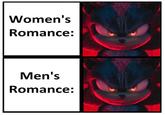 An "exploitable":https://knowyourmeme.com/memes/exploitables "redraw":https://knowyourmeme.com/memes/redraw part of a trend that grew popular on X / Twitter in February 2025. The trend sees internet users joking about the differences (or lack thereof) between men's and women's romance fiction.