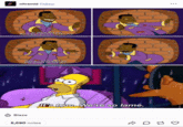 Early repost of the Simpson's "Black guys drive a car like this" gag in GIF form to Tumblr.