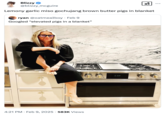 A "tweet":https://knowyourmeme.com/memes/sites/twitter-x making fun of waspy white women for making dishes with "lemony garlic miso gochujang."