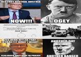 DESTROY NEUTRAL AUSTRIA NOW!!! Boltsabstimmung und Großbeutscher Reichstag Stimmettel Wiedervereinigung Efterreiche mit dem Deutschen Reich Adolf Hitler? Ba OGEY YES HERR HITLER THAT IS EXACTLY WHAT I MEANT ANOTHER DAY FEHLINGER DOCTRINE IN PRAXIS ANOTHER BANGER