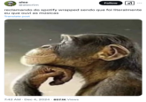 A variation of the screaming lion and chill monkey meme, cropped to show only the chimp. The image was first used in sincere "boomer":https://knowyourmeme.com/memes/cultures/baby-boomers memes before being used in a manner similar to the "Small Brain Man Screaming at Big Brain Man":https://knowyourmeme.com/memes/small-brain-man-screaming-at-big-brain-man meme.