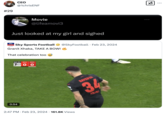 The earliest known use of a tweet that kicked off the "phrasal template":https://knowyourmeme.com/memes/snowclone meme "Looked at my X and sighed," often used by people jokingly calling their partner, friend, or favorite media franchise inadequate in the face of something or someone they perceive to be better.