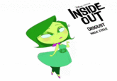 D Disney PIXAR INSIDE OUT DISGUST WALK CYCLE
