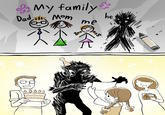 & My family & Dad Mom me he 100000 800 0.008
