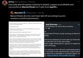 DrTre @DrTreFilms ⚫ Feb 18 precisely why the games industry is f-----. a game as profitable and successful as Marvel Rivals isn't safe from layoffs... Wario64 @Wario64. Feb 18 Marvel Rivals director and team laid off according to posts resetera.com/threads/marvel... My stellar, talented team just helped deliver an incredibly successful new franchise in Marvel Rivals for NetEase Games.. and were just laid off! Oh well! Times are tough all over - Let's find these incredible people new jobs. because we all need to eat, right? :D Today I'm going to start with the inspiring Garry McGee! During the course of the project, Garry was fantastic to work with. This is a highly technical designer-currently working in level design, but I've seen his passion project! - who is a proactive problem solver. A lot of our time on the project was spent as sort of an "R & D" branch, coming up with new level design mechanics, gameplay mechanics, and so on. Garry was a key part of those efforts. His technical ability, proactivity, and passion for game development and problem-solving were a huge asset to the team. Garry doesn't wait for a problem to slow the team down; he finds a way around (or through!) it. Early in his time at our Seattle studio, he developed level design tools and gameplay mechanics..that I can't tell you about because they belong to NetEase, hah, but they greatly accelerated the team and often enabled the team's progress. On top of it, he's a nice person too! He holds some strong (wrong) opinions on video games, he's highly competitive (in a good way!), and he's got a lot of deep thoughts and philosophies on life, making him an excellent team member and the kind of guy you look forward to talking to every day. "Garry. I'm kidding about the wrong opinions. Don't come for me in the comments! Jack Burrows. 2nd Level Designer for Marvel Rivals, NetEase... 1h- ks! st got laid off from my job working on Marvel F tEase. enormous pleasure to work with my American ers who join me in this sad culling. uldn't dodge that big boot I guess, no matter ho cess of the gig. I'm seeking a new role and would appreciate y If you hear of any opportunities or just want to se send me a message or comment below. I'd ct. #OpenToWork #YaCantWinThem All