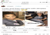 A viral 2016 tweet by @champagnearii became a meme and inspired subsequent jokes that follow the phrasal template, "Who Said X Can't Y?" This 2021 Tumblr post identifies a woman who appeared in a variation of the meme that read, "Lmao and who said girls with dimples can't be nurses."