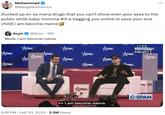 A tweet suggesting Elon Musk was on drugs during CPAC 2025. The post also criticizes him for ignoring Grimes.