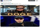 Elon Musk @elonmusk I am become meme DogeDesigner @cb_doge - 15h Elon Musk re-created his DOGE A.I. avatar in real-life today. Subscribe ☑ DOG.E Mahe America Greef Ruain 10:41 PM - Feb 20, 2025. 15.6M Views